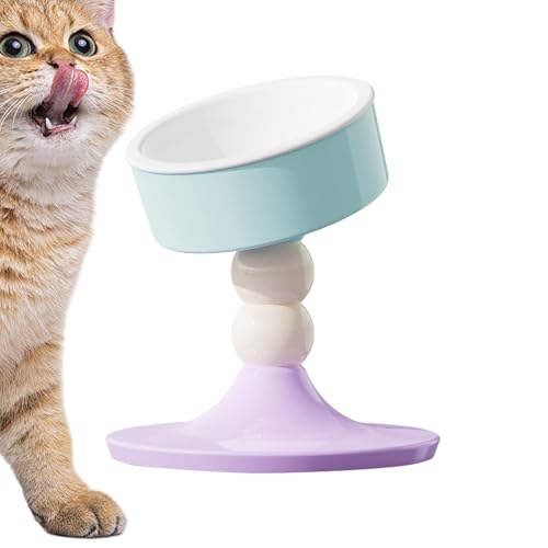 Rotatable Dog Food Bowl, Dog Food and Water Bowl Set, Cat Food Bowls, Adjustable Rotatable Dog Bowl with Stand for Pets, Puppies, and Kittens, Elevated Dog Bowl for Comfortable Eating von Fravsiu