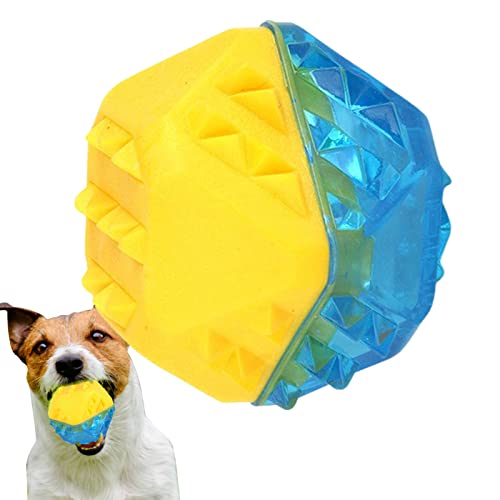 Frdun Kauspielzeug für Welpen, Hunde, einzigartig, kühlend, kühlendes Kauspielzeug mit polygonaler Form, kühlendes Geschenk für Hunde von Frdun