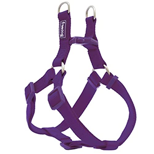 Arnés Nylon Basic Tipo A Lila 15mmx30-50cm von Freedog