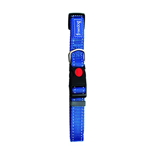 Azul reflektierender Nylon-Halsband, 25 mm von Freedog