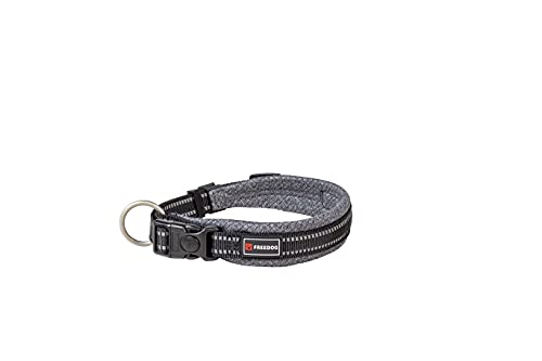 Collar Shiva Gris 10mmx20/35cm T-XS von Freedog