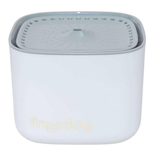 FREEDOG Automatischer Wasserbrunnen, 3 l, Weiß von Freedog