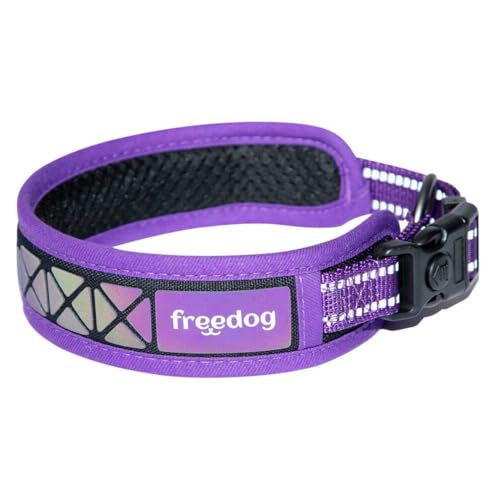 FREEDOG BOREAL Halsband Lila 1,5 x 30-42 cm von Freedog