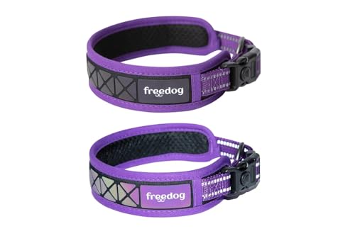 FREEDOG Boreal Halsband Lila 20 mm x 43/52 cm von FREEDOG