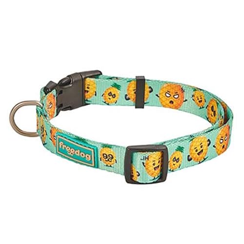 FREEDOG Pineapple Breeze Halsband, 10 mm x 20/35 cm, T-XS von Freedog