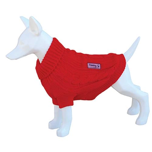 FREEDOG Pullover Nature Rot, 40 cm von Freedog