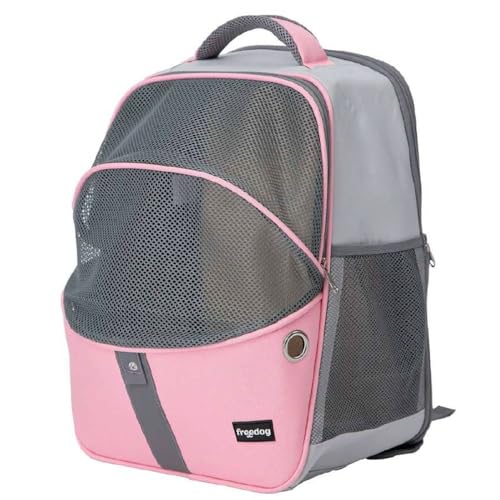 FREEDOG Rucksack Everest, Rosa, 43 x 34 x 26 cm von Freedog