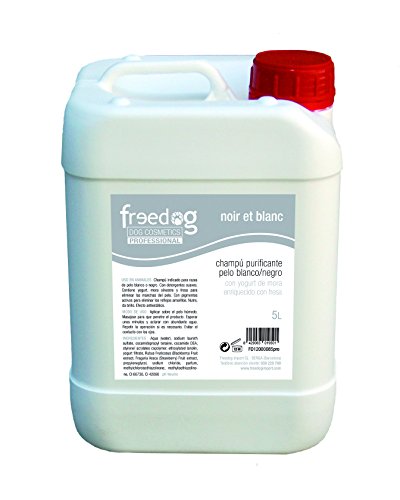 FreeGog FD1200085PRO - Shampoo, für Hund und Katze Shampoo Noir et Blanc von Freedog