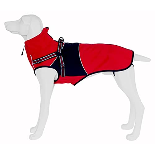 Freedog Abrigo Wasserfeste Kairo 40 cm Rojo, Mehrfarbig, one Size von Freedog