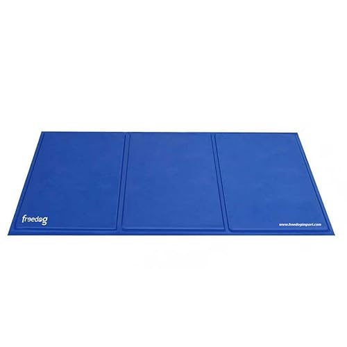 Freedog Anti-Scratch Cool Bed Blau, 50 x 40 cm von Freedog