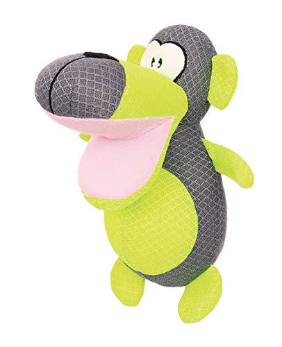 Freedog Hundespielzeug Happy Dog Hippo, grün, 28 cm von Freedog