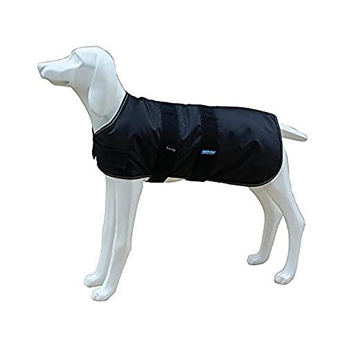 Freegog FD5000966 - Wasserdichter Mantel, für Hund, Schwarze Farbe von Freedog