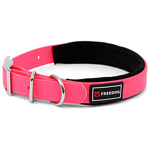 freedog Hundehalsband Ergo PVC mit Polsterung Neopren Größe 40 von Freedog