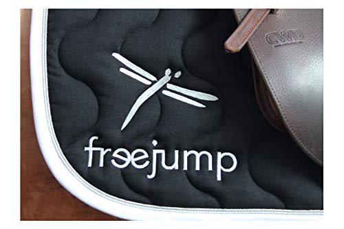 Freejump Saddlepad (Premium, Black/Grey) von Freejump