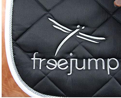 freejump Saddlepad (Standard L, Black/Silver) von Freejump