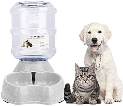 Freenfitmall Wasserspender für Haustiere, Katzen-Wassernapf, automatischer Wassernapf, großer automatischer Trinkbrunnen für Katzen und Hunde (2 Stück, blau) von Freenfitmall