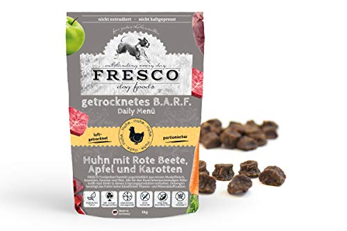 FRESCO Dog Trockenbarf I Daily Menü Huhn mit Rote Bete, Apfel und Karotten I 5kg von Fresco Dog