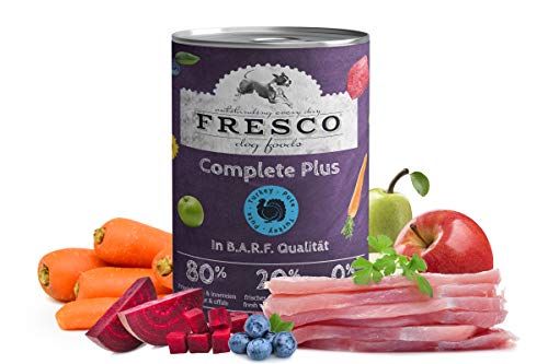 Fresco Dog Complete Plus Pute 800g (haltbares B.A.R.F.) von Fresco Dog