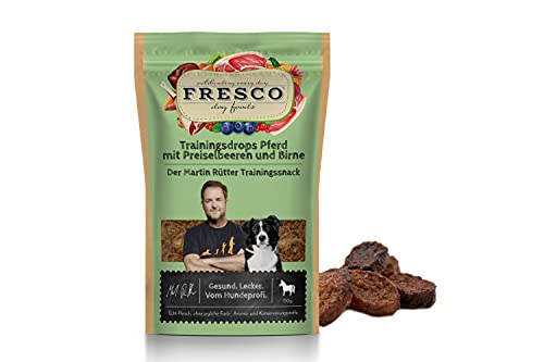 Martin Rütter Trainingsdrops Pferd mit Preiselbeeren und Birne von Fresco Dog