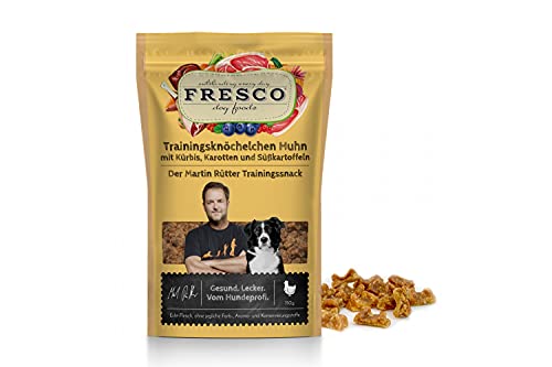 Fresco Hundefutter Hühnchen mit Süßkartoffeln, Karotten und Kürbis, 150 g von Fresco Dog