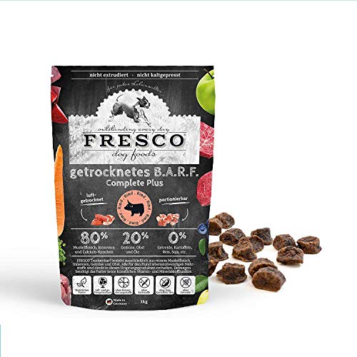 Fresco Dog Trockenbarf Complete Plus Rind 1kg von Fresco Dog