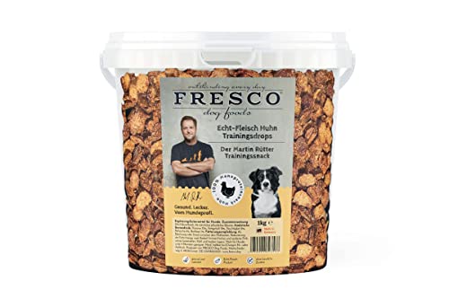 FRESCO I Martin Rütter Trainingsdrops I Huhn I 1kg im Eimer von Fresco