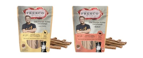 Fresco | Die Martin Rütter Kaustange Multipack Huhn & Rind | 2 x 150g | kauen trägt zur allgemeinen Zahn- und Maulhygiene bei von Fresco