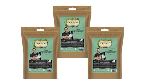 Fresco Vegan Trainingsknöchelchen 3 x 150g | köstliche und nahrhafte Alternative | basiert auf dem Sonnenblumenprotein von Fresco