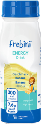 FREBINI Energy Drink Banane Trinkflasche 4X200 ml von Fresenius Kabi Deutschland GmbH