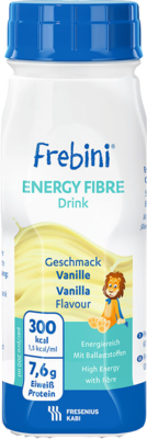 FREBINI Energy Fibre Drink Vanille Trinkflasche 6X4X200 ml von Fresenius Kabi Deutschland GmbH