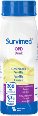 SURVIMED OPD DRINK Vanille Trinkflasche 24X200 ml von Fresenius Kabi Deutschland GmbH