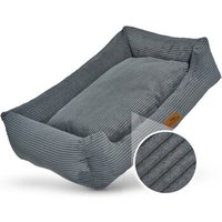 Freudentier Orthopädisches Hundebett aus stilvollem Cord XXL von Freudentier