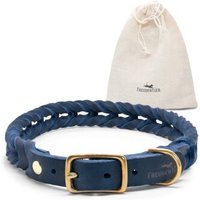 Freudentier geflochtenes Hundehalsband, AlsterTwist Kollektion XS von Freudentier