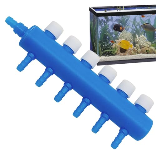 Frfik Aquarium-Luftregelventil, Aquarium-Luftregelventil, Ventilverteiler, Verteiler, Luftschlauchverbinder von Frfik