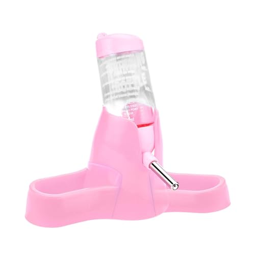 Frfik Hamster-Wasserflasche, auslaufsicher, für kleine Tiere, kein Tropfen, Hamsterspender, automatisch, 80 ml, Hamster-Wasserflasche, Wasserspender für Käfig von Frfik