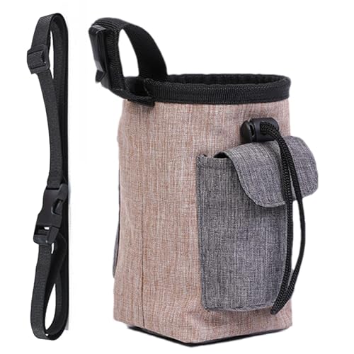 Frfik Hundetrainingstasche für Welpen, Snack-Tasche für Hundefutter, Leckerlis, Snack-Tasche für Reisen, Wandern, Welpentraining von Frfik