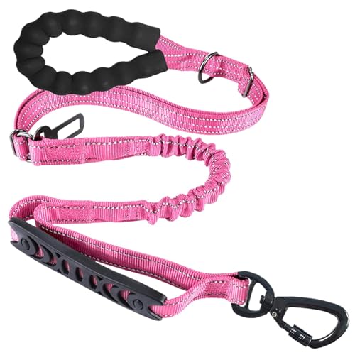 Frfik Walking Lead for Dogs, No Pull Training Lead, Soft Handle Adjustable Tractor for Large Breed Dogs, Shock Absorbing Pet Tape for Outdoor von Frfik