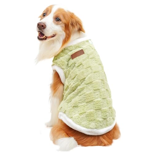 Hundepullover – Haustierkleidung, warme Strickwaren für Welpen, Plüsch-Polyester, warme Welpen-Kleidung, Haustier-Strickpullover, Winter, warme Weste, Pullover, Weihnachten, Urlaub, Haustier-Outfits, von Frfik