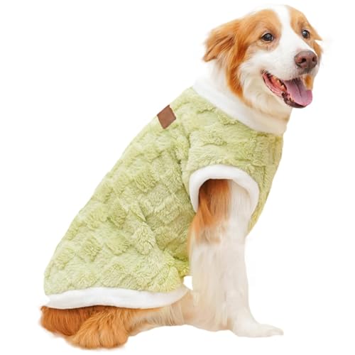 Hundepullover – Haustierkleidung, warme Strickwaren für Welpen, Plüsch-Polyester, warme Welpen-Kleidung, Haustier-Strickpullover, Winter, warme Weste, Pullover, Weihnachten, Urlaub, Haustier-Outfits, von Frfik