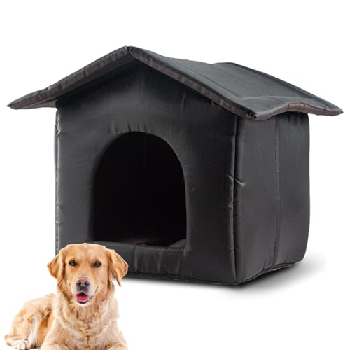 Katzenhäuser für Katzen im Freien | Außenhäuser für Wildkatzen Hunde | Outdoor Wasserdichtes Katzenhaus | Katzenzelt Outdoor Katzenhaus mit wasserabweisendem Oxford-Tuchdach Streunkatzen Unterschlupf von Frfik