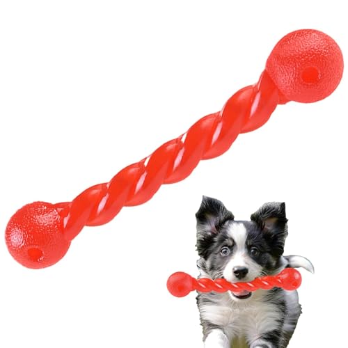 Kauspielzeug für Hunde – Kaustäbchen für Hunde, 29 x 4 cm, Gummi, unzerstörbares Kauspielzeug für Hunde, Zahnpflege, waschbar, flexibel, Hundespielzeug für Hunde, aggressive Kauer von Frfik