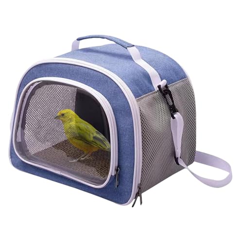 Tragetasche für kleine Haustiere, Tragetasche für Kaninchen, kleine Tier-Tragetasche, tragbare Rennmaus-Tasche, atmungsaktive Tragetasche für Kleintiere, Eichhörnchen und Hamster von Frfik