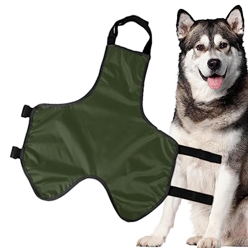 Hundekleidung zum Schutz des Bauches – atmungsaktive Hundewindel für Rüden – verstellbar, auslaufsicher für drinnen und draußen große Hunde Frifer von Frifer