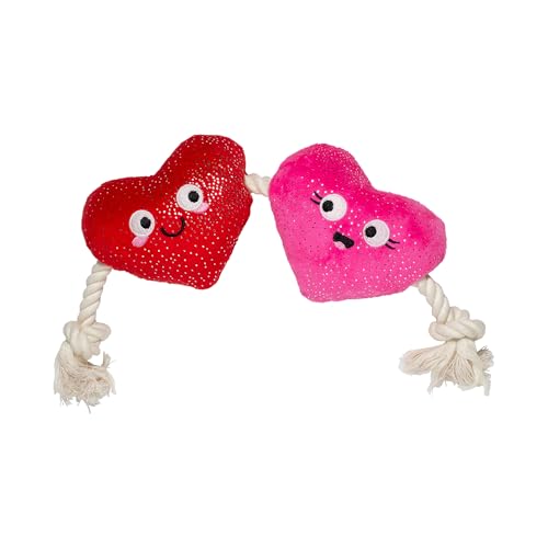 Fringe Studio 314494 Plüsch-Hundespielzeug mit Seil, Can't Be AP-Heart, Petshop Collection von Fringe