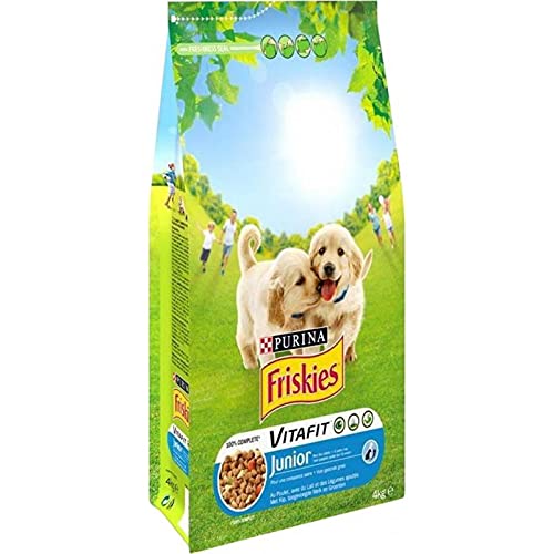 Friskes Chiens Friskies Hähnchenkroketten Hunde Junior Lã © Gumes 4Kg (3er-Pack) 1 von Friskes Chiens