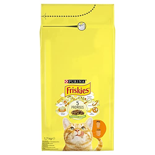 FRISKIES Adult Huhn Gemüse Katze 1,7 kg von Friskies