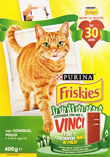 FRISKIES Adult con coniglio pollo verdure e carote secco gatto gr. 400 von Friskies