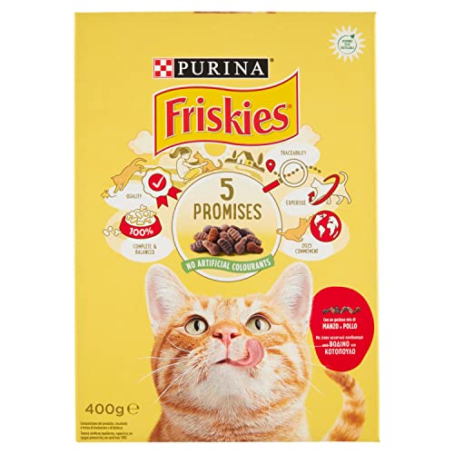 FRISKIES Adult con manzo fegato e pollo secco gatto gr. 400 von Friskies