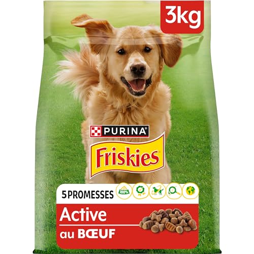 FRISKIES Hundefutter Active Rind 3 kg von Friskies