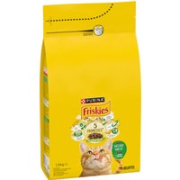 PURINA Friskies Katze mit Kaninchen, Huhn und Gemüse - 1,5 kg von Friskies